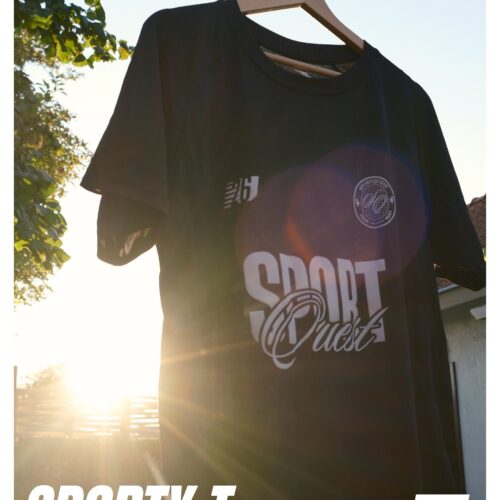 NIEUW Zwart Sport T-Shirt